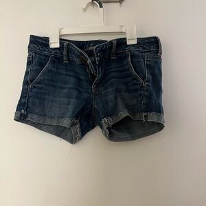 AE Light Wash Shorts [4]